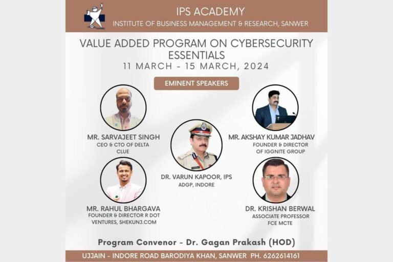 sanwer cyber event flyer